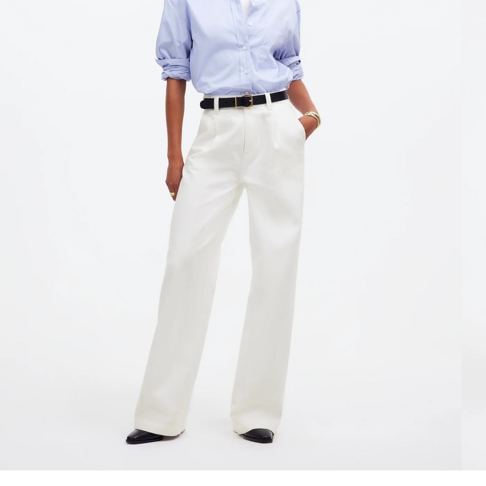 Madewell The Harlow Wide-Leg Jean: Airy Denim Edition